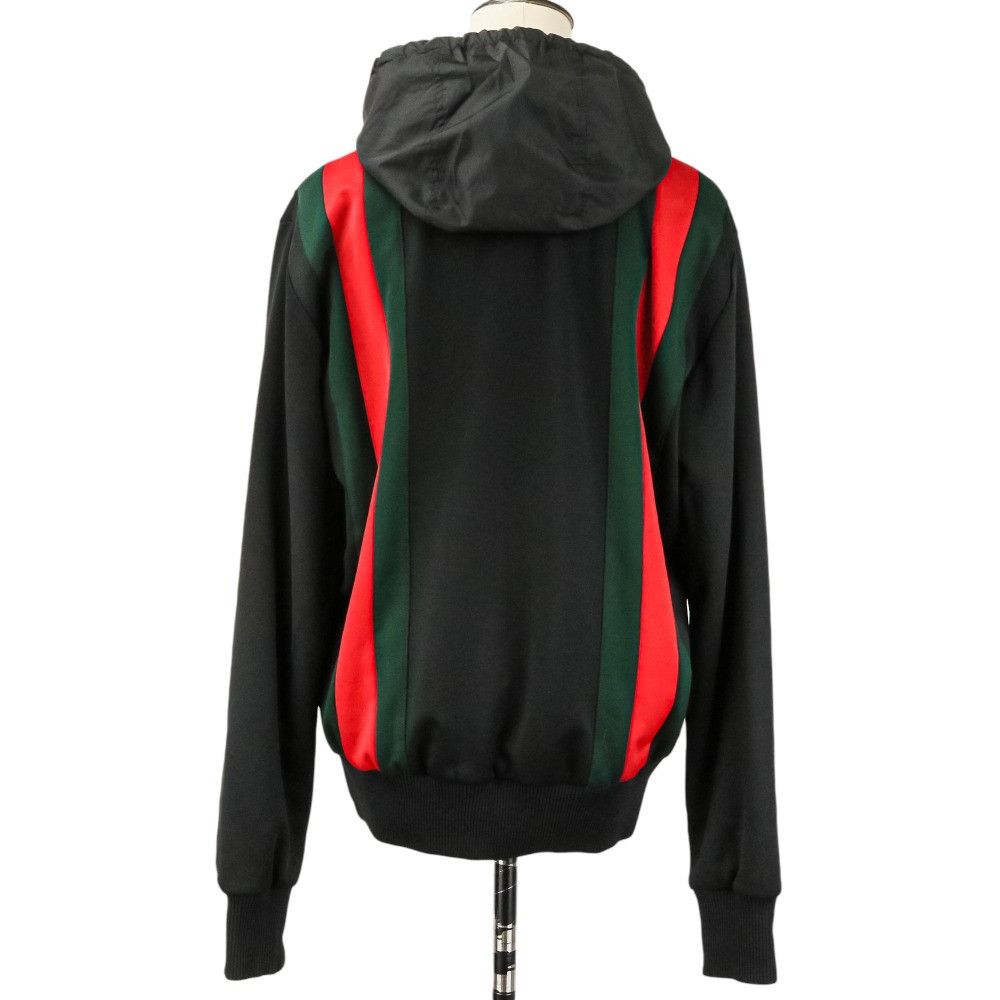 Gucci Gucci Gucci Web Line Technical Jersey Jacket Textile Outerwear 493659 DUTY FREE for USA Size ONE SIZE - 7 Thumbnail