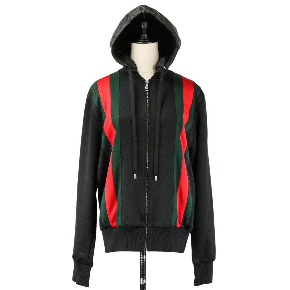 Gucci Gucci Gucci Web Line Technical Jersey Jacket Textile Outerwear 493659 DUTY FREE for USA Size ONE SIZE - 6 Thumbnail