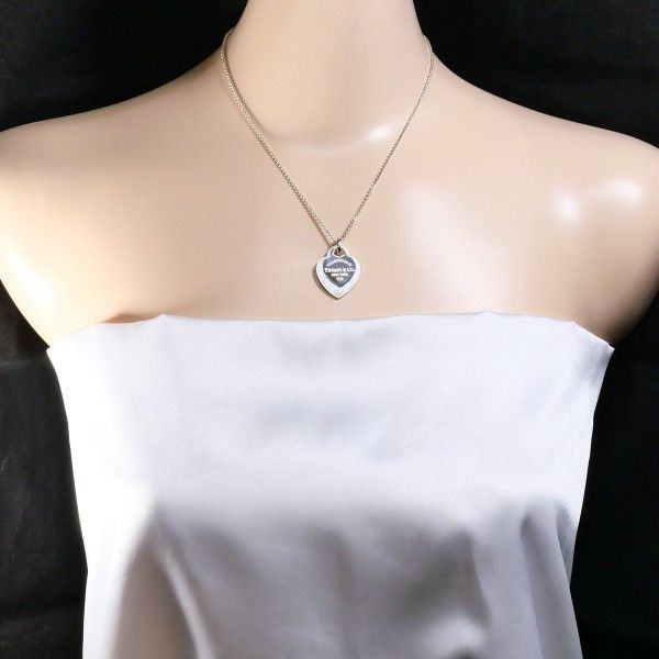 Tiffany & Co. Tiffany & Co. Tiffany Return to Double Heart 925 Silver Shell Necklace Precious Metal Necklace DUTY FREE for USA Size ONE SIZE - 3 Thumbnail