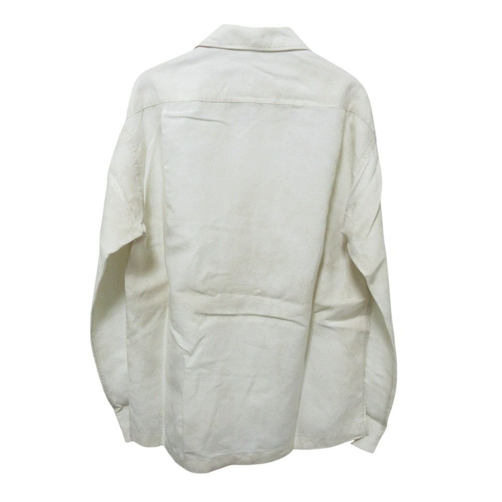 Other 45 45R Linen Long Sleeve Shirt Textile Dress Shirt 5053061 DUTY FREE for USA Size ONE SIZE - 2 Thumbnail