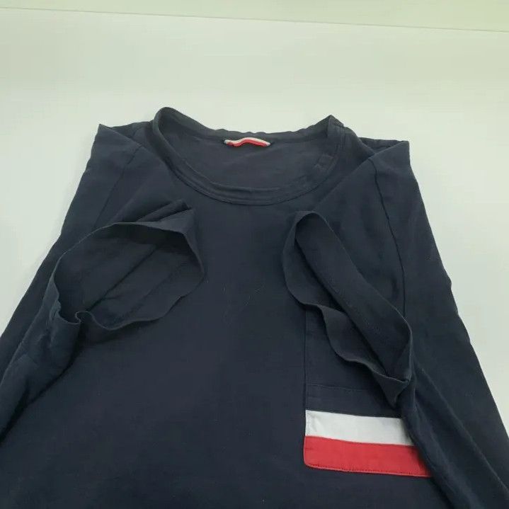 Moncler Moncler Solid Casual Round Neck Short Sleeve Size US L / EU 52-54 / 3 - 8 Thumbnail
