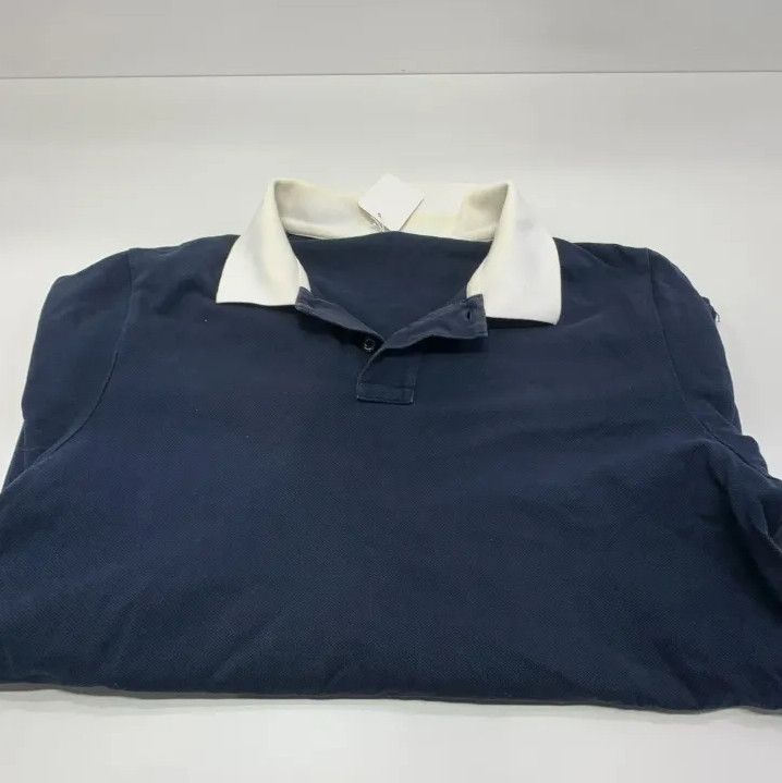 Moncler Moncler Contrast Collar Short Sleeve Polo Size US M / EU 48-50 / 2 - 9 Thumbnail