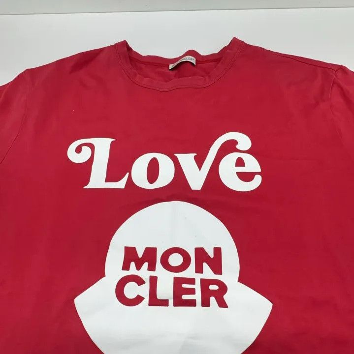 Moncler Moncler SS21 Letter Print Short Sleeve T-Shirt Size US M / EU 48-50 / 2 - 8 Thumbnail