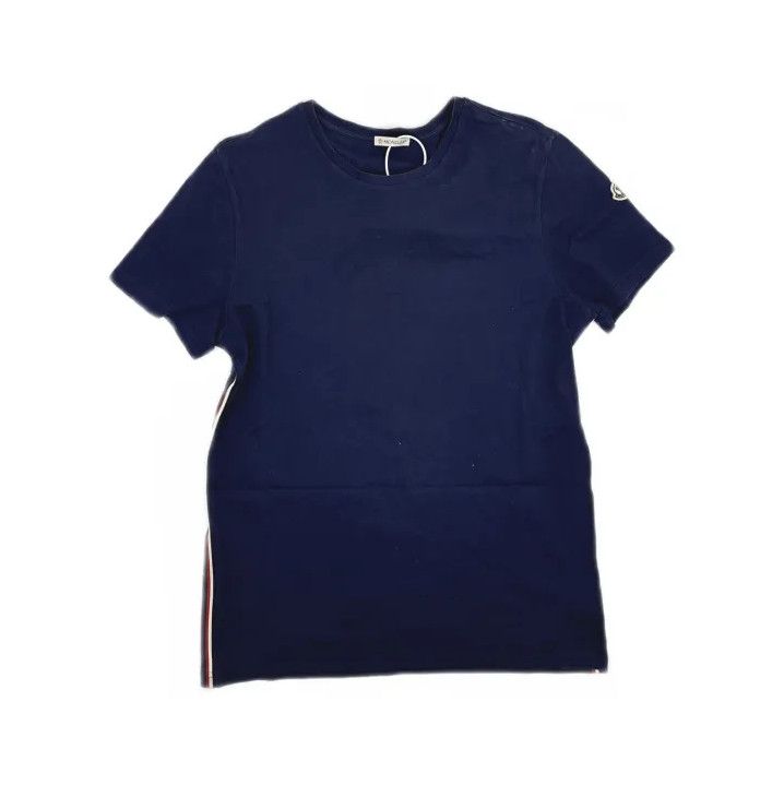 Moncler Moncler Casual Solid Short Sleeve T-Shirt Size US M / EU 48-50 / 2 - 2 Thumbnail