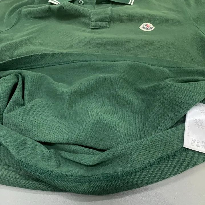 Moncler Moncler Solid Casual Short-Sleeve Polo Shirt Size US S / EU 44-46 / 1 - 8 Thumbnail