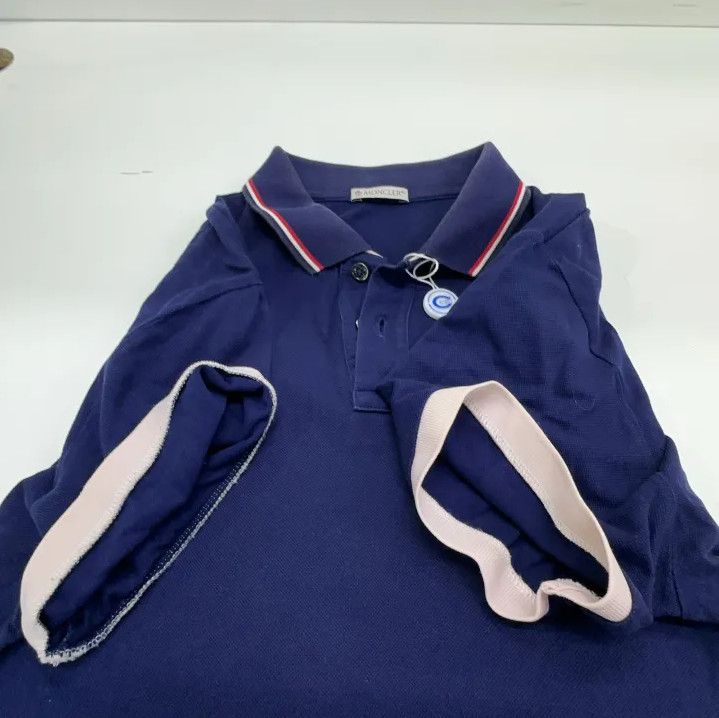 Moncler Moncler Casual Solid Short-Sleeve Polo Shirt Size US M / EU 48-50 / 2 - 9 Thumbnail