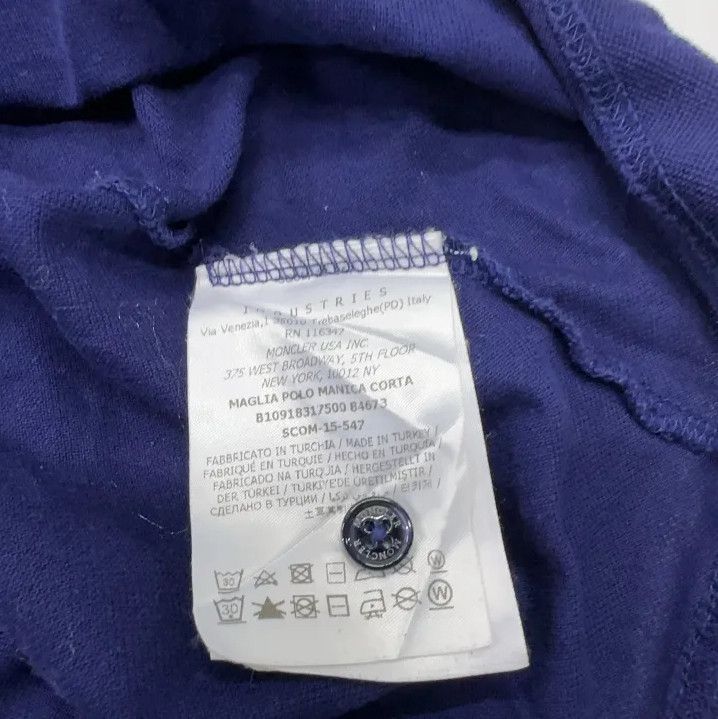 Moncler Moncler Casual Solid Short-Sleeve Polo Shirt Size US M / EU 48-50 / 2 - 5 Thumbnail
