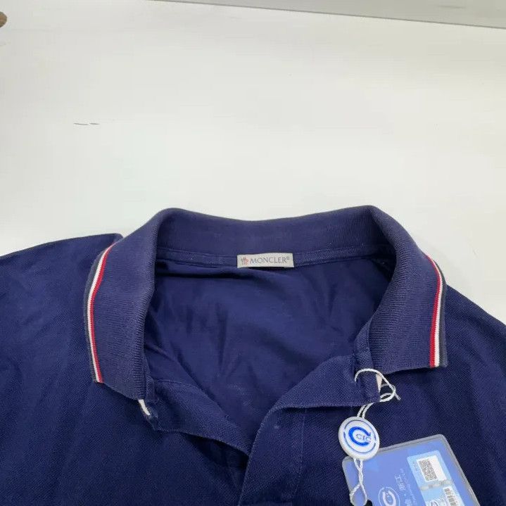 Moncler Moncler Casual Solid Short-Sleeve Polo Shirt Size US M / EU 48-50 / 2 - 7 Thumbnail