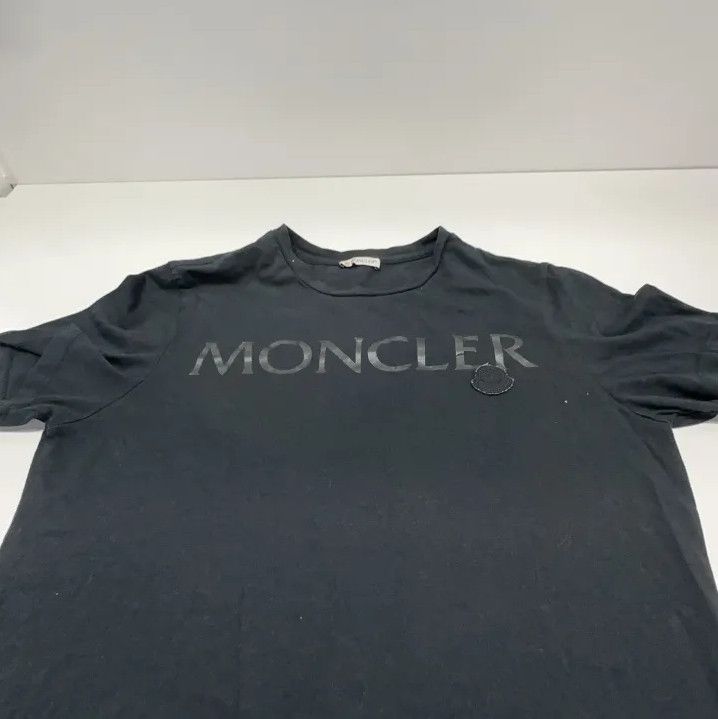 Moncler Moncler Letter Print Logo Short Sleeve T-Shirt Size US M / EU 48-50 / 2 - 10 Thumbnail