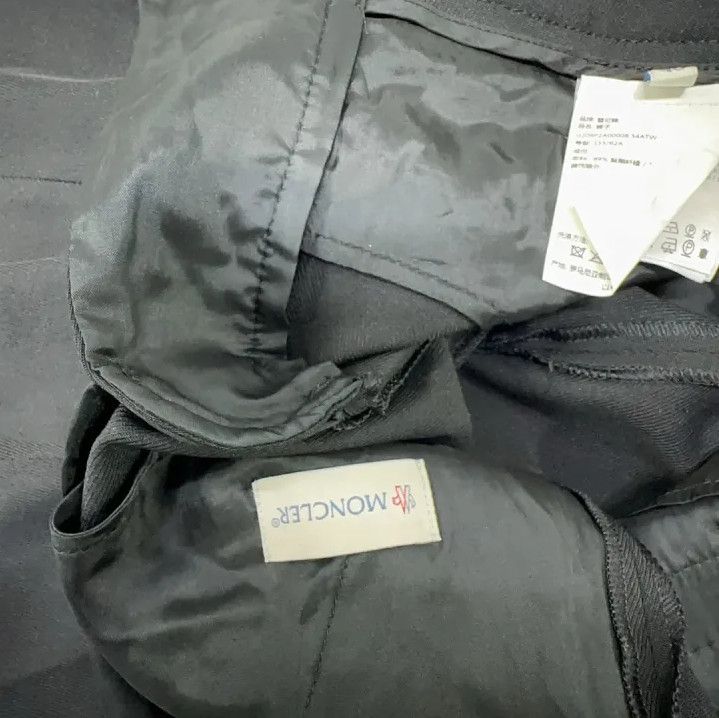 Moncler Moncler Solid Straight-Leg Casual Pants Size US 28 / EU 44 - 4 Thumbnail