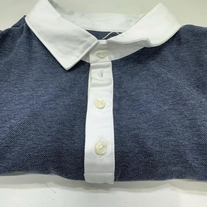 Moncler Moncler Solid Casual Collar Short-Sleeve Polo Size US XL / EU 56 / 4 - 8 Thumbnail