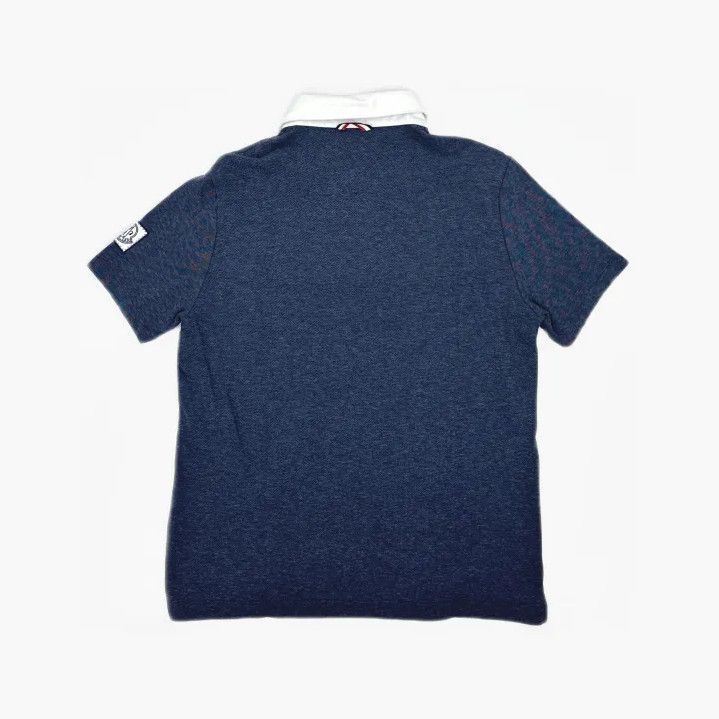 Moncler Moncler Solid Casual Collar Short-Sleeve Polo Size US XL / EU 56 / 4 - 3 Thumbnail