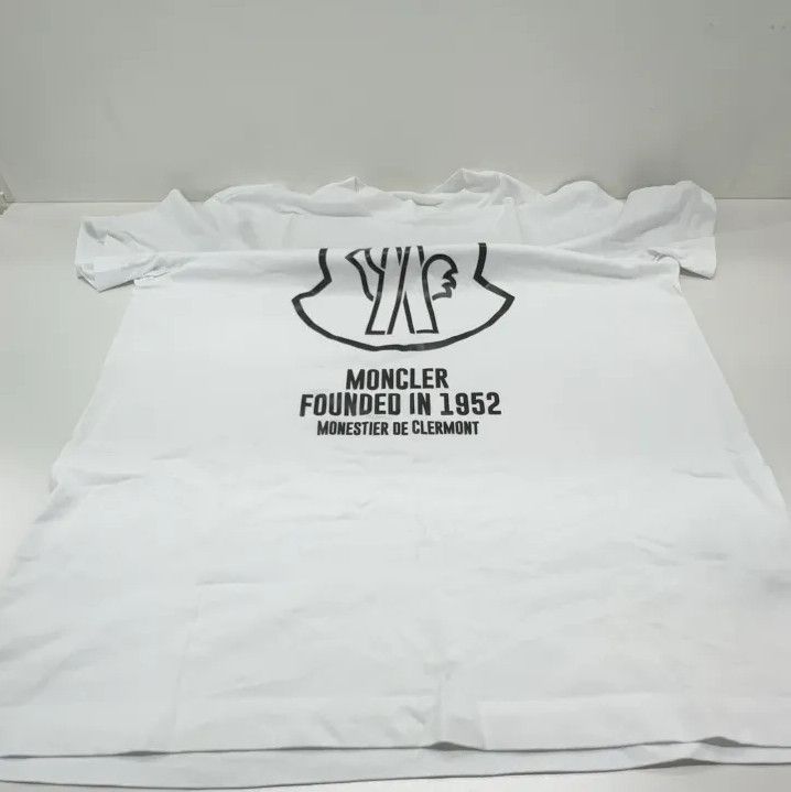 Moncler Moncler SS22 Logo Print Crew Neck T-Shirt Size US XL / EU 56 / 4 - 9 Thumbnail