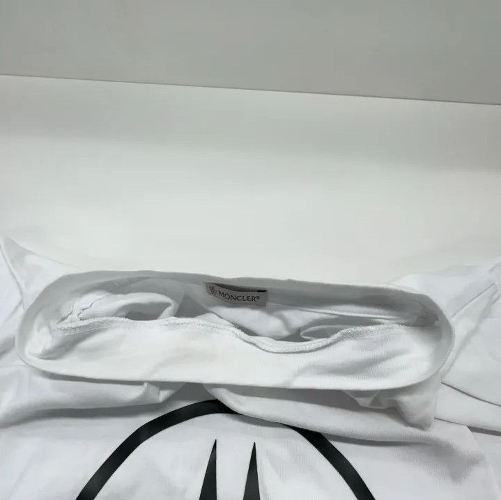 Moncler Moncler SS22 Logo Print Crew Neck T-Shirt Size US XL / EU 56 / 4 - 13 Thumbnail