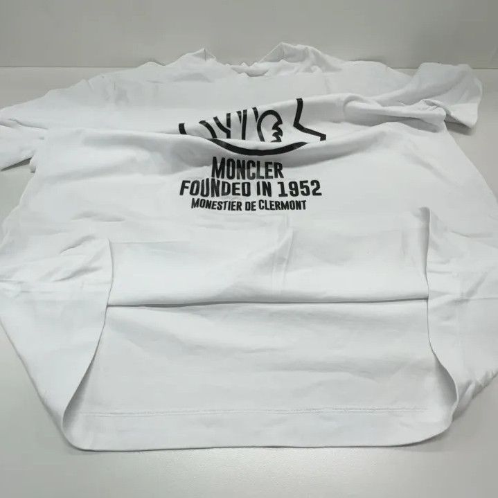 Moncler Moncler SS22 Logo Print Crew Neck T-Shirt Size US XL / EU 56 / 4 - 7 Thumbnail