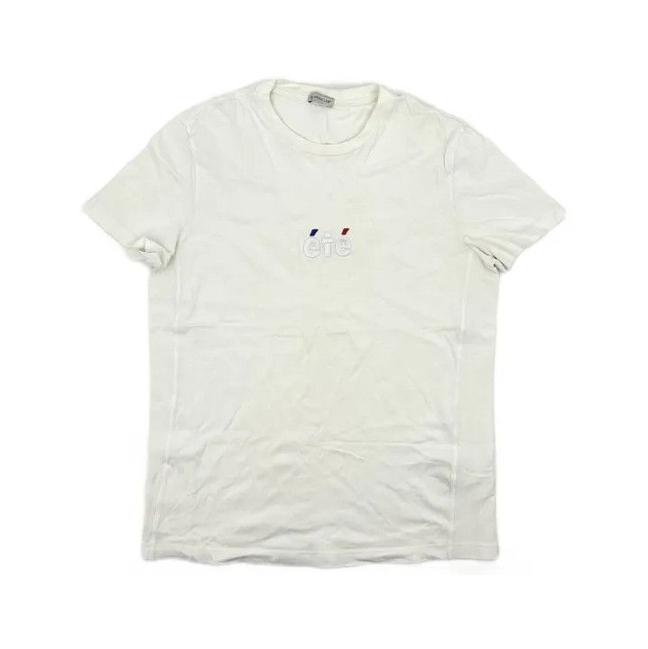 Moncler Moncler Round Neck Loose Casual Short Sleeve T-Shirt Size US L / EU 52-54 / 3 - 2 Thumbnail