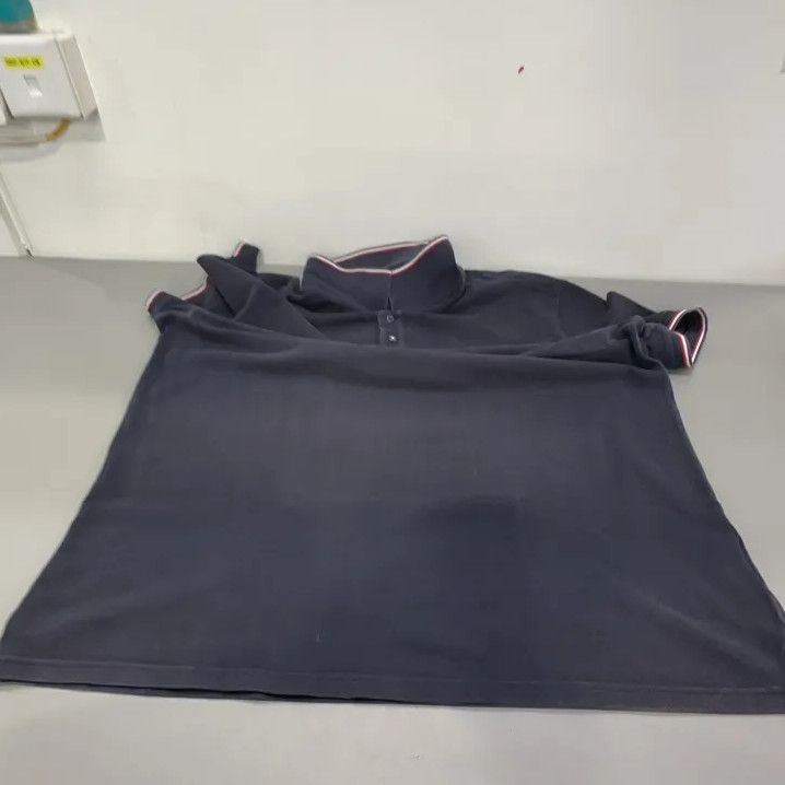 Moncler Moncler Men's Solid Short Sleeve Polo Shirt Size US XXL / EU 58 / 5 - 19 Thumbnail