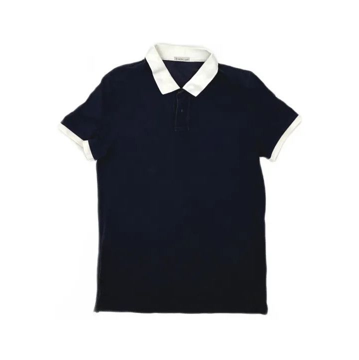 Moncler Moncler Men's Logo Short Sleeve Polo Size US L / EU 52-54 / 3 - 2 Thumbnail