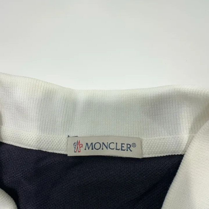 Moncler Moncler Men's Logo Short Sleeve Polo Size US L / EU 52-54 / 3 - 4 Thumbnail