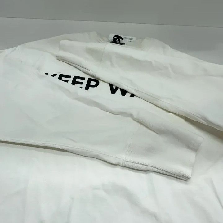 Moncler Moncler FW21 Slogan Print Chest Pocket Long Sleeve T-Shirt Size US L / EU 52-54 / 3 - 17 Thumbnail