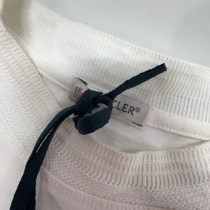 Moncler Moncler FW21 Slogan Print Chest Pocket Long Sleeve T-Shirt Size US L / EU 52-54 / 3 - 7 Thumbnail