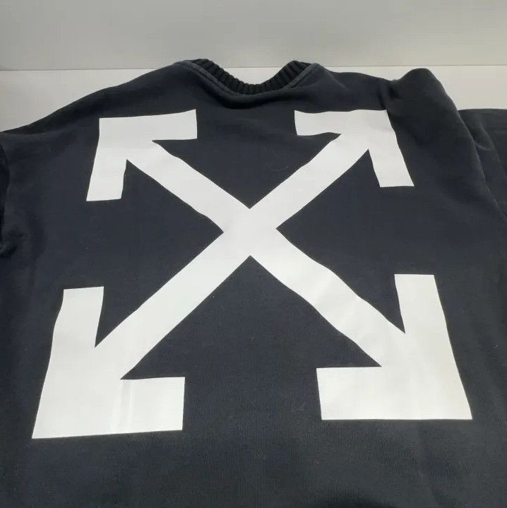 Moncler Moncler x OFF-WHITE Long Sleeve Sweatshirt Size US S / EU 44-46 / 1 - 17 Thumbnail