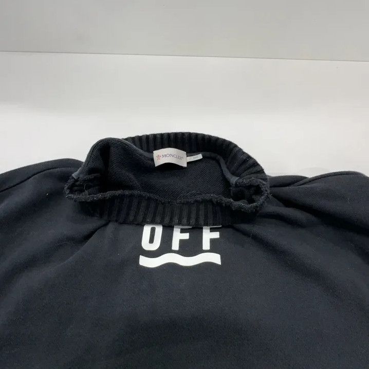 Moncler Moncler x OFF-WHITE Long Sleeve Sweatshirt Size US S / EU 44-46 / 1 - 9 Thumbnail