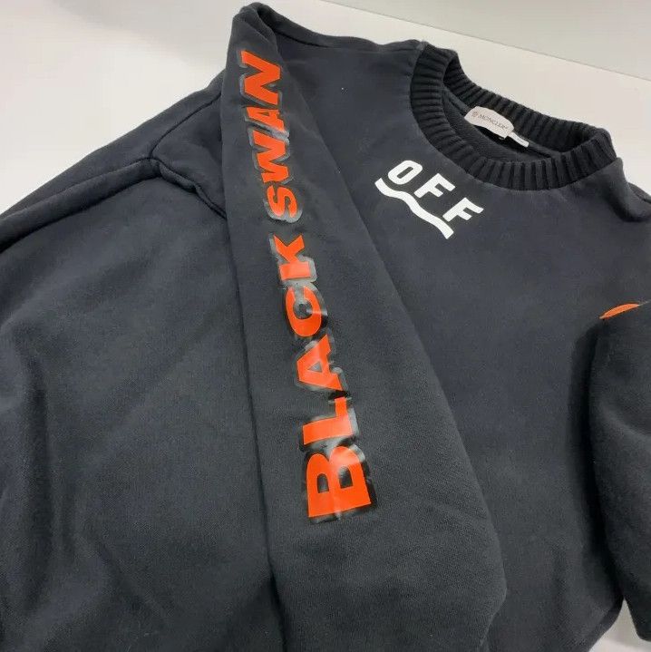 Moncler Moncler x OFF-WHITE Long Sleeve Sweatshirt Size US S / EU 44-46 / 1 - 16 Thumbnail