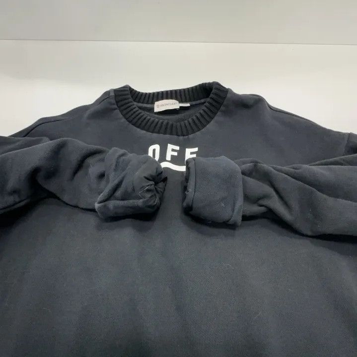 Moncler Moncler x OFF-WHITE Long Sleeve Sweatshirt Size US S / EU 44-46 / 1 - 14 Thumbnail