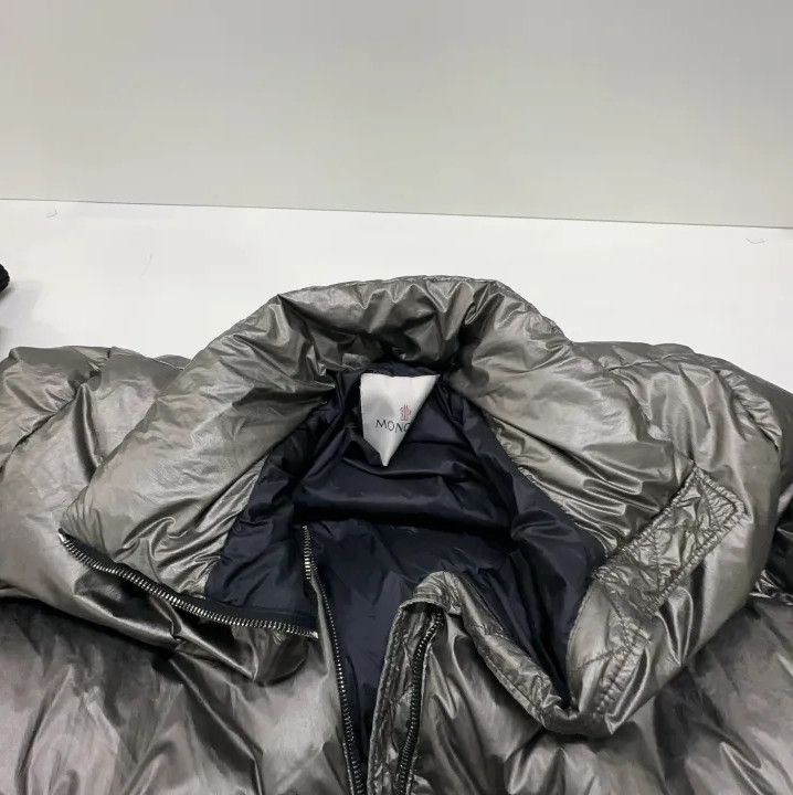 Moncler Moncler Metallic Solid Zipper Warm Jacket Size US XXS / EU 40 - 11 Thumbnail