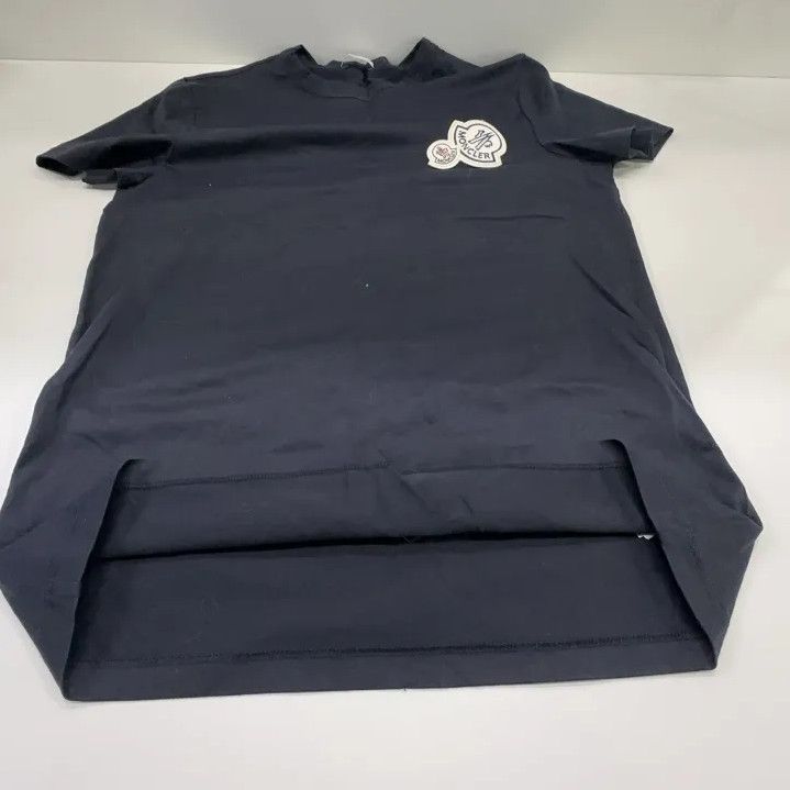 Moncler Moncler Double Logo Short-Sleeve Unisex T-Shirt Size US S / EU 44-46 / 1 - 8 Thumbnail