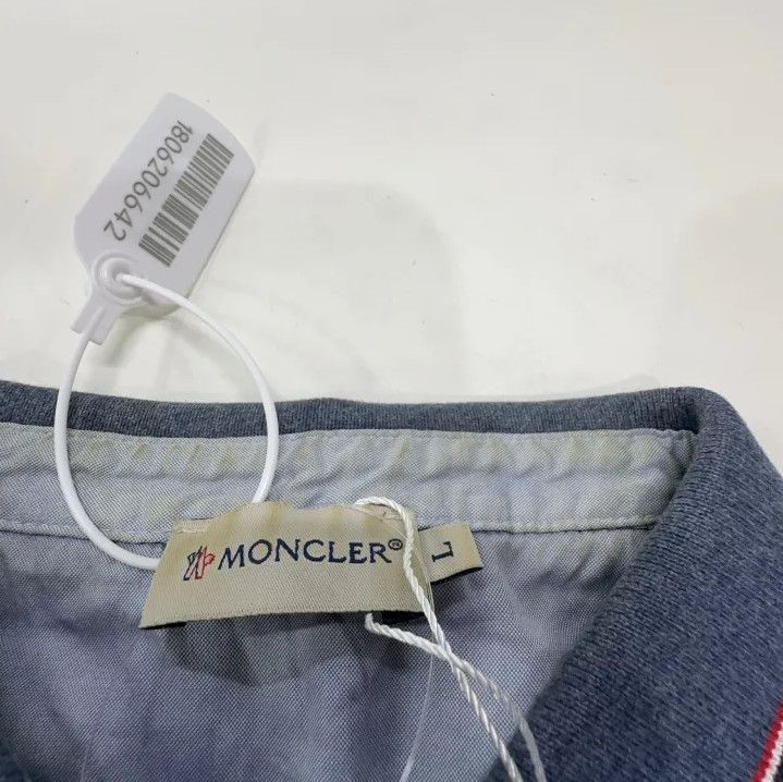 Moncler Moncler Logo Embroidery Short Sleeve Polo Shirt Size US L / EU 52-54 / 3 - 4 Thumbnail