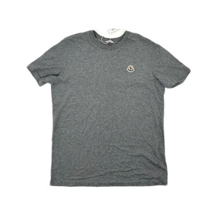 Moncler Moncler SS24 Logo Solid Crew Neck Short Sleeve T-Shirt Size US L / EU 52-54 / 3 - 2 Thumbnail