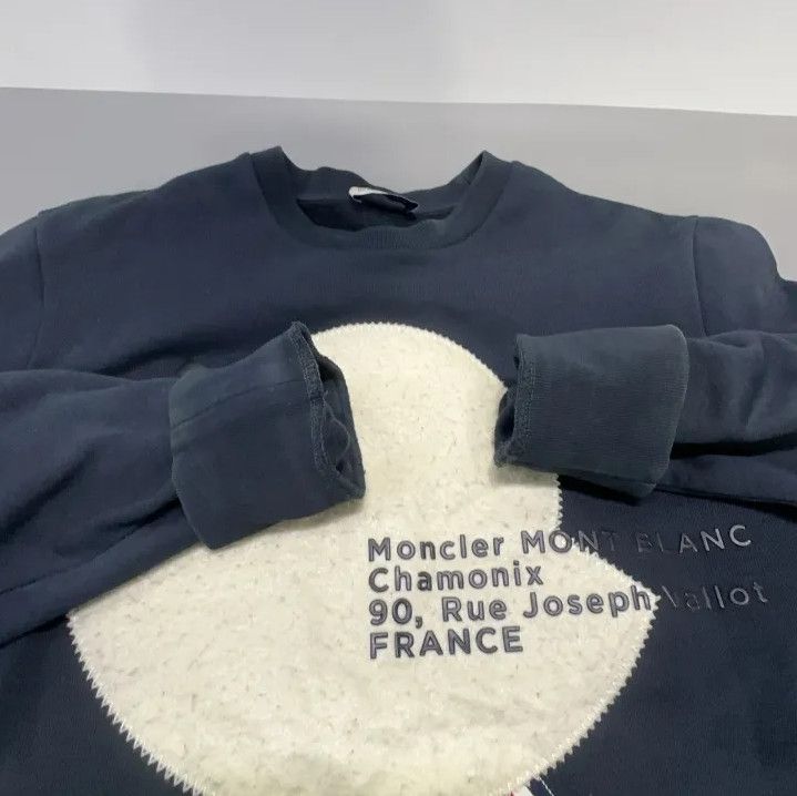 Moncler Moncler Men's Cotton Fleece Sweatshirt Size US M / EU 48-50 / 2 - 12 Thumbnail