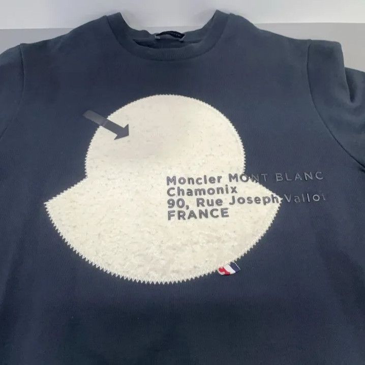 Moncler Moncler Men's Cotton Fleece Sweatshirt Size US M / EU 48-50 / 2 - 13 Thumbnail