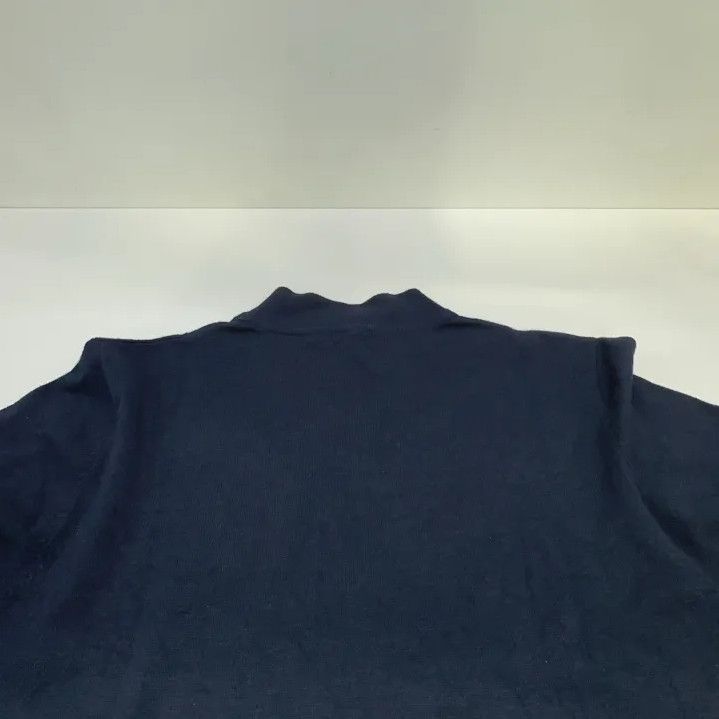 Moncler Moncler Solid Logo Long-Sleeve Knit Sweater Size US S / EU 44-46 / 1 - 10 Thumbnail