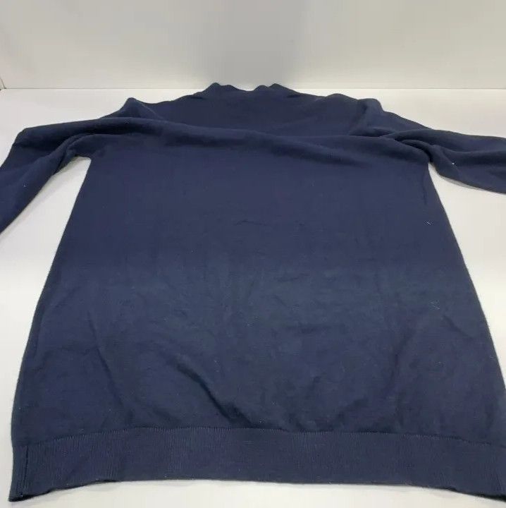 Moncler Moncler Solid Logo Long-Sleeve Knit Sweater Size US S / EU 44-46 / 1 - 11 Thumbnail