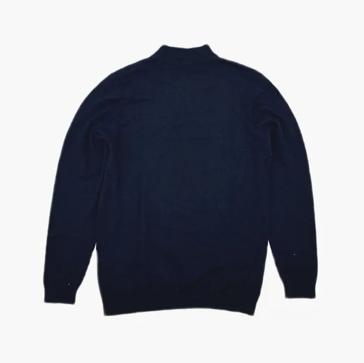Moncler Moncler Solid Logo Long-Sleeve Knit Sweater Size US S / EU 44-46 / 1 - 3 Thumbnail