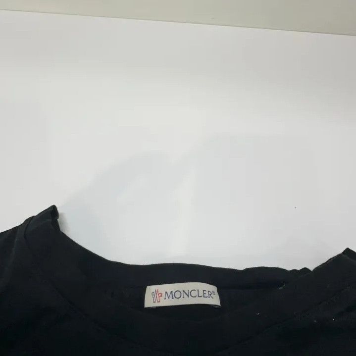Moncler Moncler SS23 Cotton Logo Patch Men's T-Shirt Size US L / EU 52-54 / 3 - 3 Thumbnail