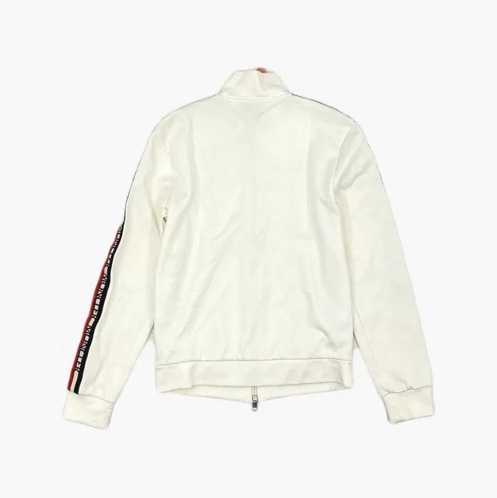 Moncler Moncler White Stand Collar Jacket Size US S / EU 44-46 / 1 - 3 Thumbnail