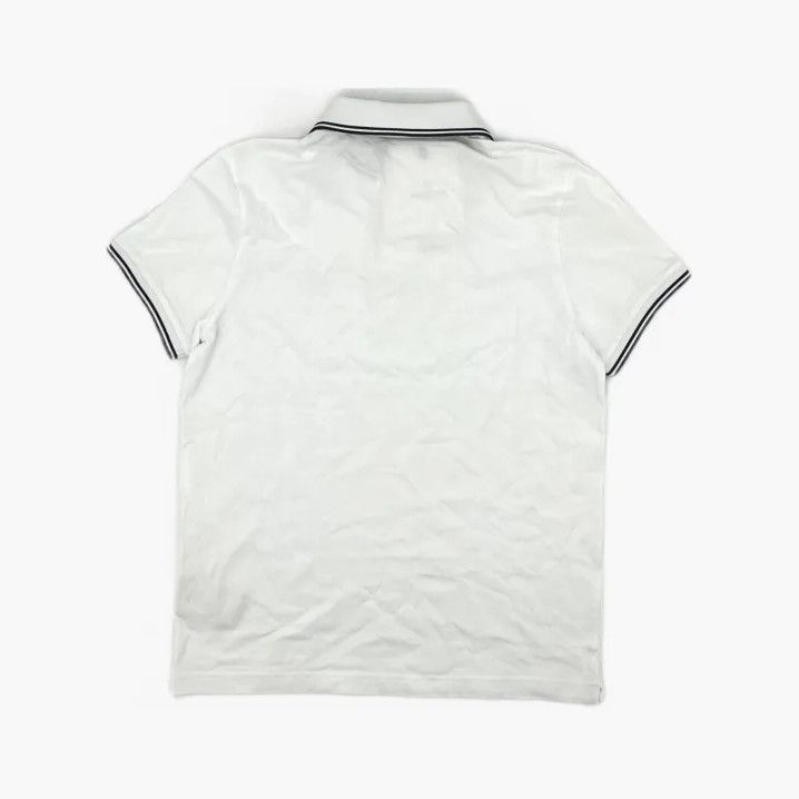 Moncler Moncler FW21 Slim Fit Logo Stripe Cotton Polo Shirt Size US M / EU 48-50 / 2 - 3 Thumbnail