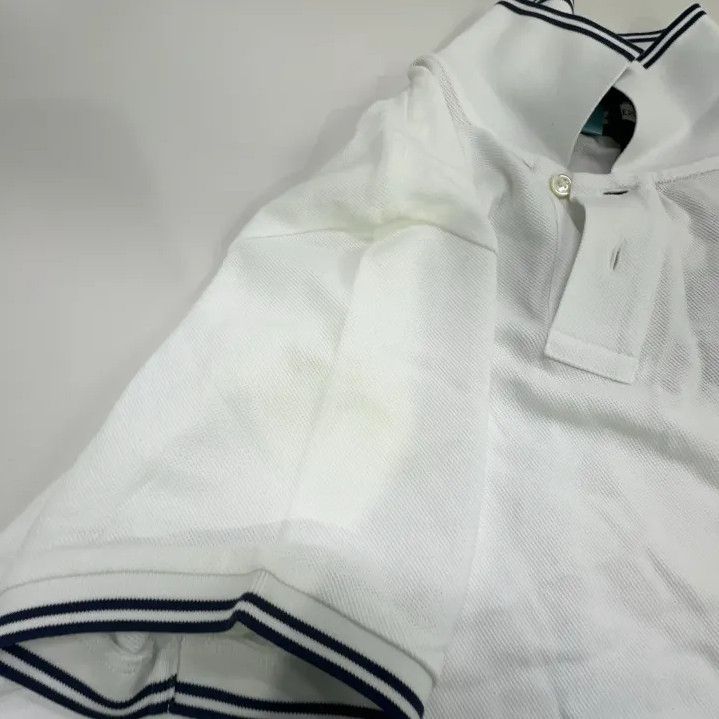 Moncler Moncler FW21 Slim Fit Logo Stripe Cotton Polo Shirt Size US M / EU 48-50 / 2 - 7 Thumbnail