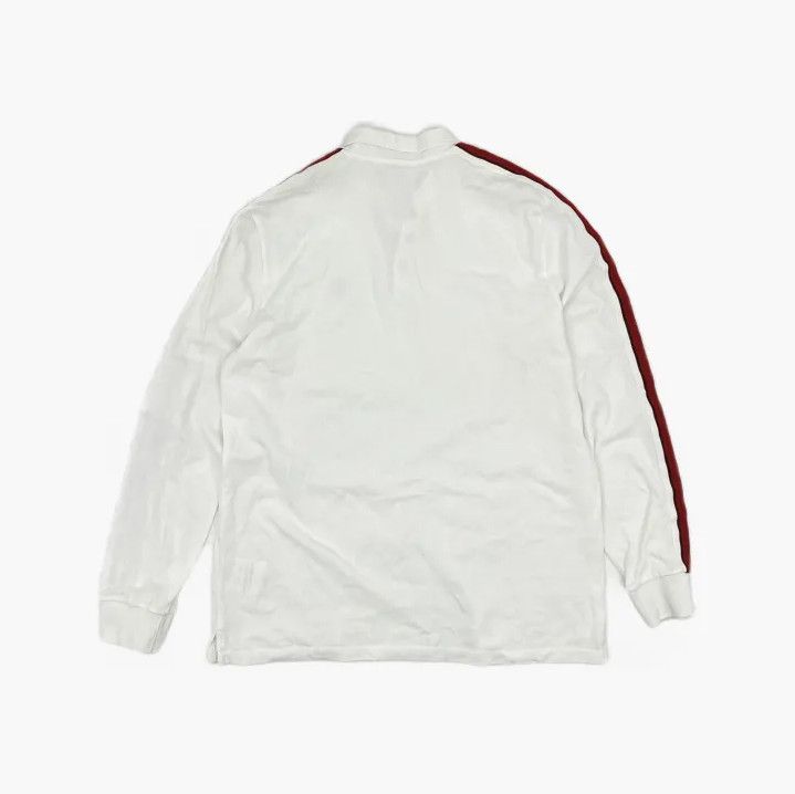 Moncler Moncler White Long-Sleeve Casual Polo T-Shirt Size US XL / EU 56 / 4 - 3 Thumbnail