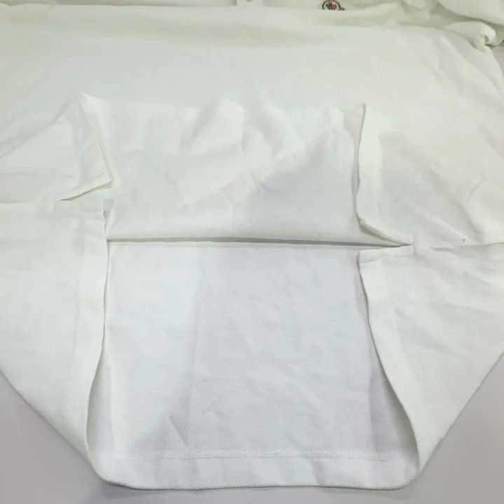Moncler Moncler White Long-Sleeve Casual Polo T-Shirt Size US XL / EU 56 / 4 - 11 Thumbnail