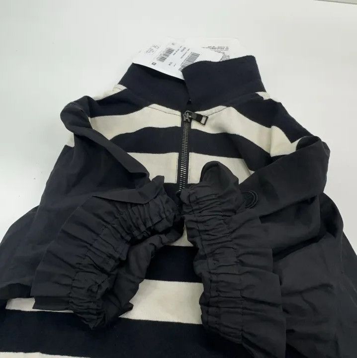 Moncler Moncler Logo Half-Zip Stripe Short-Sleeve Top Size US M / EU 48-50 / 2 - 8 Thumbnail