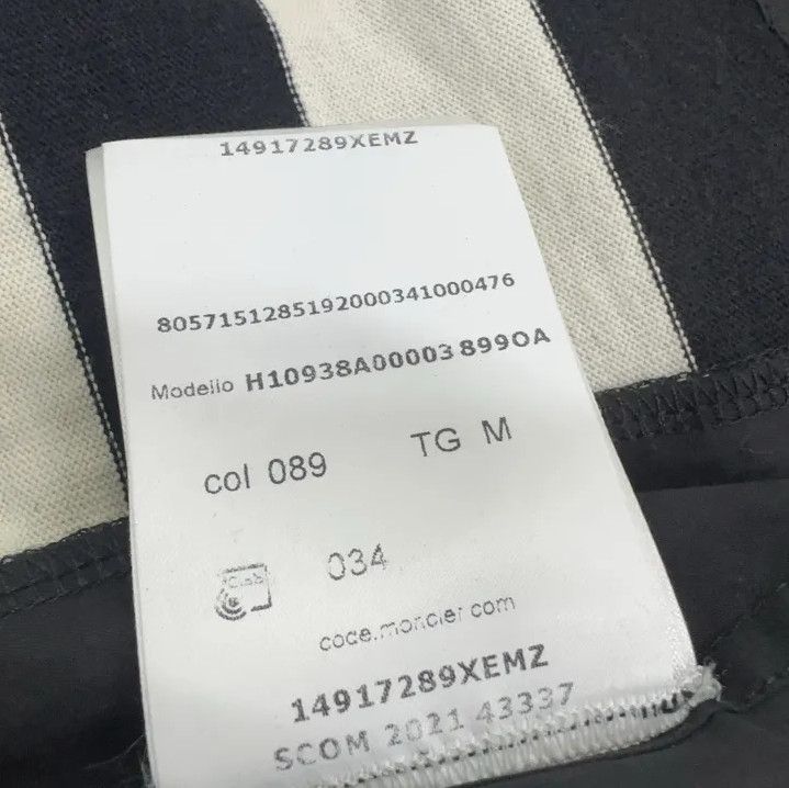Moncler Moncler Logo Half-Zip Stripe Short-Sleeve Top Size US M / EU 48-50 / 2 - 6 Thumbnail