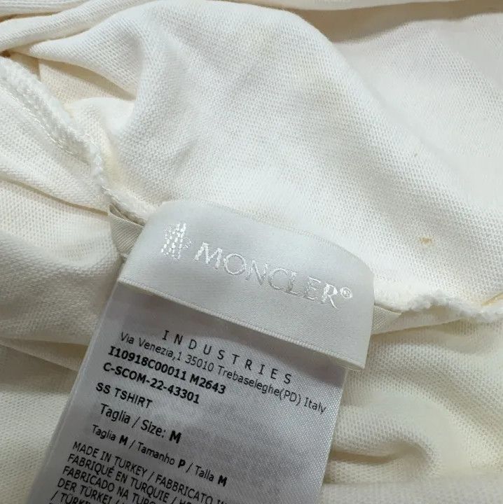 Moncler Moncler Men's Chest Letter Print Short-Sleeve T-Shirt Size US M / EU 48-50 / 2 - 6 Thumbnail