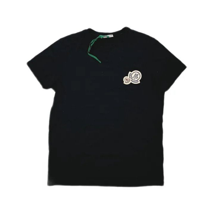 Moncler Moncler Men's Logo Patch Cotton Short Sleeve T-Shirt Size US S / EU 44-46 / 1 - 2 Thumbnail