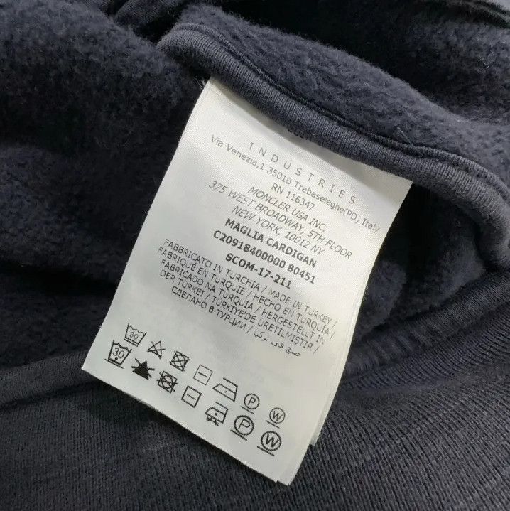 Moncler Moncler Men's Three-Color Logo Hooded Zip Jacket Size US L / EU 52-54 / 3 - 4 Thumbnail