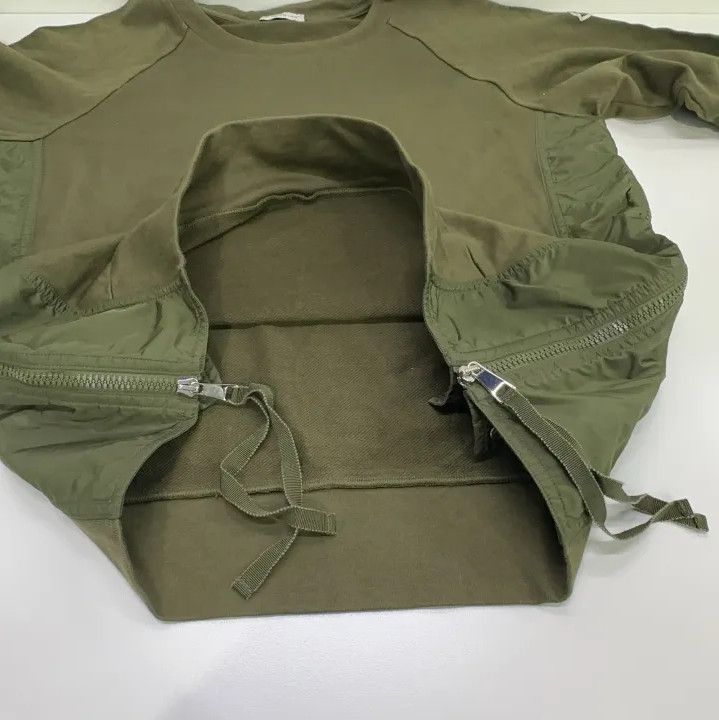 Moncler Moncler Stylish Spliced Pullover Sweatshirt Size US M / EU 48-50 / 2 - 11 Thumbnail